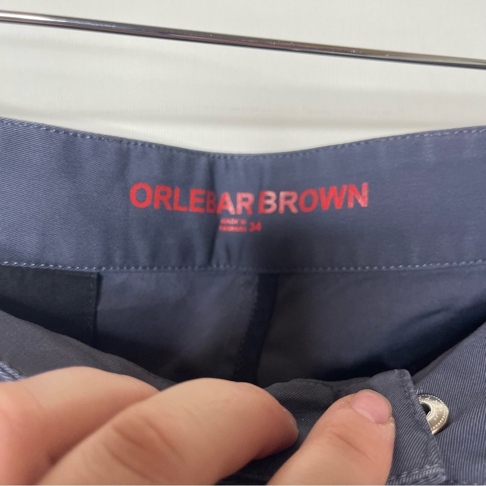 Orlebar Brown dark grey Campbell chino pants sz 34 - Picture 5 of 12
